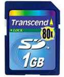 Transcend SD 1 Gb (80x)